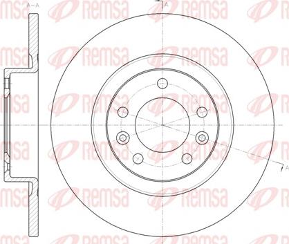 Remsa 61473.00 - Kočioni disk www.molydon.hr