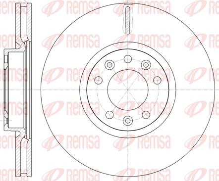 Remsa 61472.10 - Kočioni disk www.molydon.hr