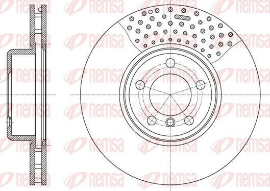 Remsa 61594.10 - Kočioni disk www.molydon.hr