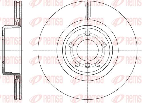 Remsa 61595.10 - Kočioni disk www.molydon.hr