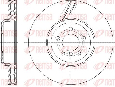 Remsa 61598.10 - Kočioni disk www.molydon.hr