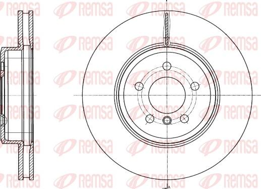 Remsa 61549.10 - Kočioni disk www.molydon.hr