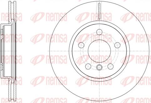 Remsa 61545.10 - Kočioni disk www.molydon.hr