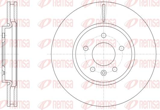 Remsa 61541.10 - Kočioni disk www.molydon.hr