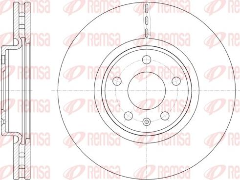 Remsa 61543.10 - Kočioni disk www.molydon.hr