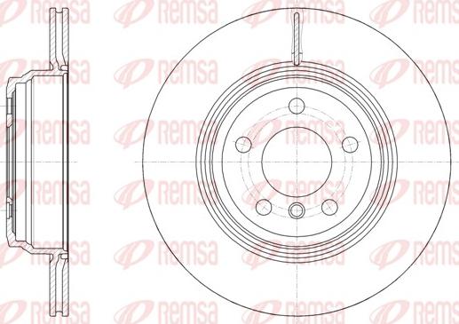 Remsa 61547.10 - Kočioni disk www.molydon.hr