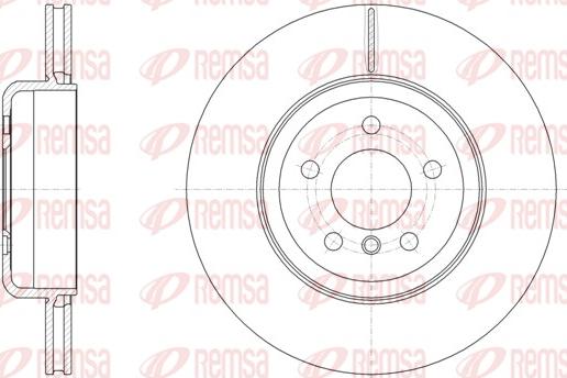 Remsa 61551.10 - Kočioni disk www.molydon.hr