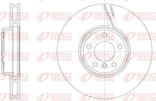 Remsa 61552.11 - Kočioni disk www.molydon.hr