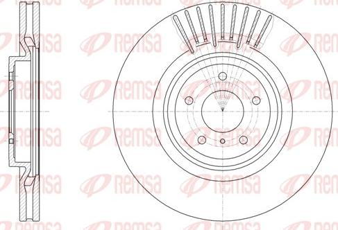 Remsa 61508.10 - Kočioni disk www.molydon.hr