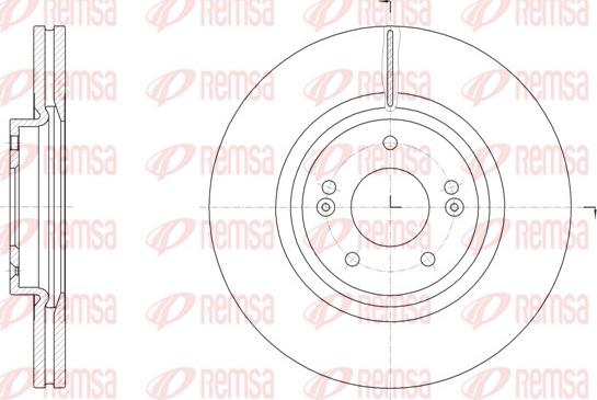 Remsa 61514.10 - Kočioni disk www.molydon.hr