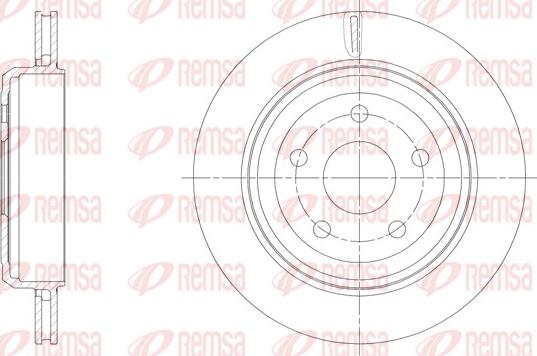 Remsa 61513.10 - Kočioni disk www.molydon.hr