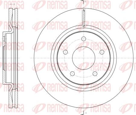 Remsa 61580.10 - Kočioni disk www.molydon.hr