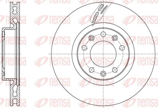 Remsa 61583.10 - Kočioni disk www.molydon.hr