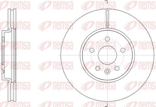 Remsa 61534.10 - Kočioni disk www.molydon.hr