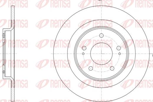 Remsa 61528.00 - Kočioni disk www.molydon.hr