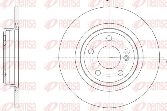 Remsa 61523.00 - Kočioni disk www.molydon.hr