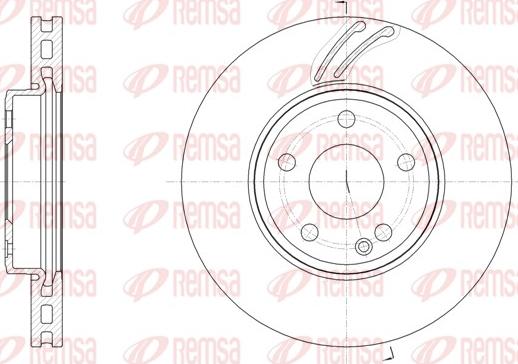 Remsa 61527.10 - Kočioni disk www.molydon.hr