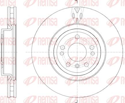 Remsa 61576.10 - Kočioni disk www.molydon.hr