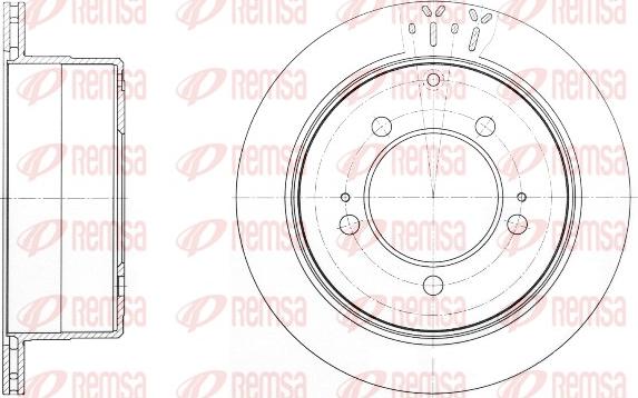 Remsa 61693.10 - Kočioni disk www.molydon.hr