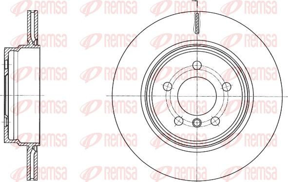 Remsa 61649.10 - Kočioni disk www.molydon.hr