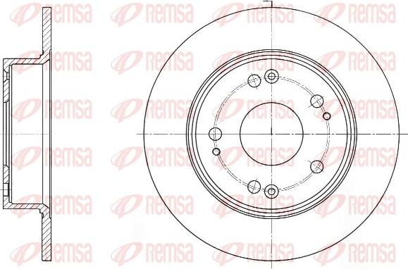 Remsa 61648.00 - Kočioni disk www.molydon.hr