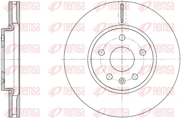 Remsa 61642.10 - Kočioni disk www.molydon.hr