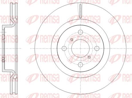 Remsa 61656.10 - Kočioni disk www.molydon.hr