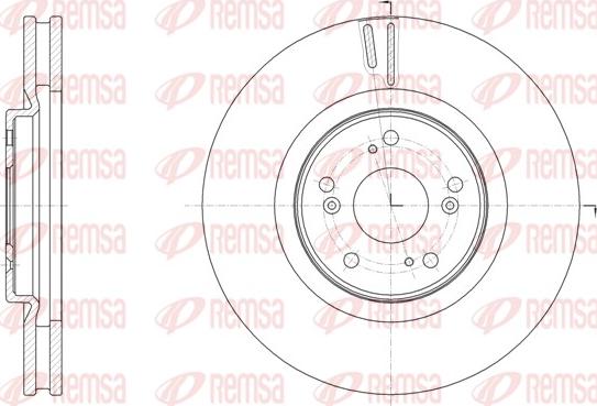 Remsa 61607.10 - Kočioni disk www.molydon.hr