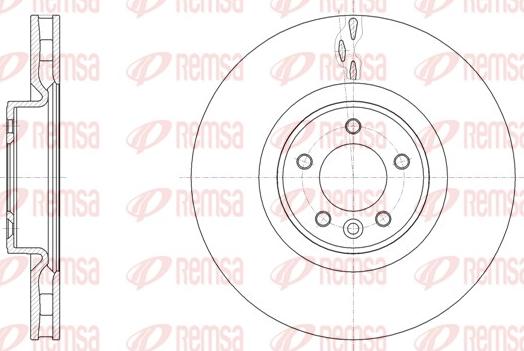 Remsa 61611.10 - Kočioni disk www.molydon.hr