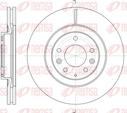 Remsa 61638.10 - Kočioni disk www.molydon.hr