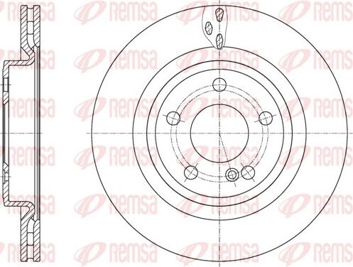 Remsa 61633.10 - Kočioni disk www.molydon.hr