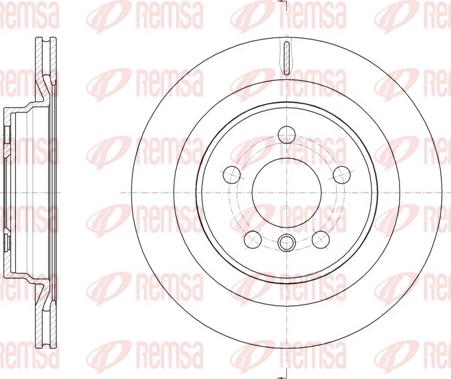 Remsa 61632.10 - Kočioni disk www.molydon.hr