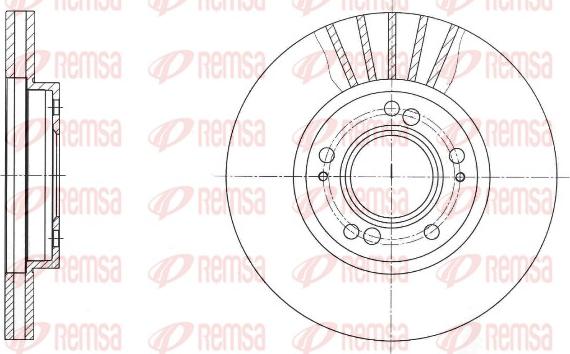 Remsa 61678.10 - Kočioni disk www.molydon.hr