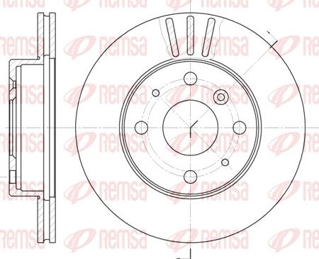 Remsa 61095.10 - Kočioni disk www.molydon.hr