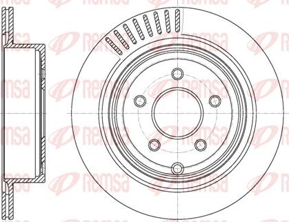 Remsa 61091.10 - Kočioni disk www.molydon.hr