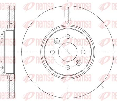 Remsa 61049.10 - Kočioni disk www.molydon.hr