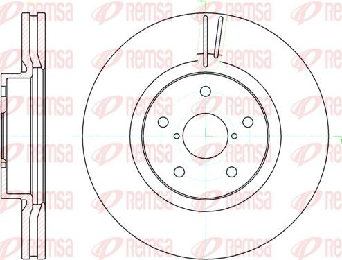 Remsa 61041.10 - Kočioni disk www.molydon.hr