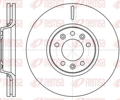 Remsa 61054.10 - Kočioni disk www.molydon.hr