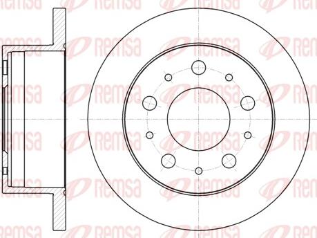 Remsa 61056.00 - Kočioni disk www.molydon.hr