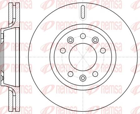 Remsa 61052.10 - Kočioni disk www.molydon.hr