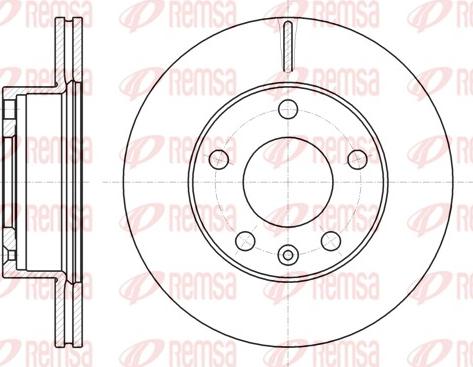 Remsa 61064.10 - Kočioni disk www.molydon.hr