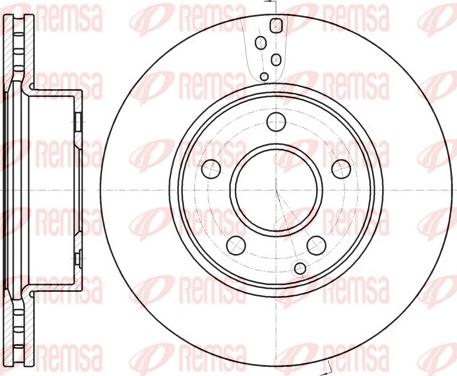 Remsa 61066.10 - Kočioni disk www.molydon.hr