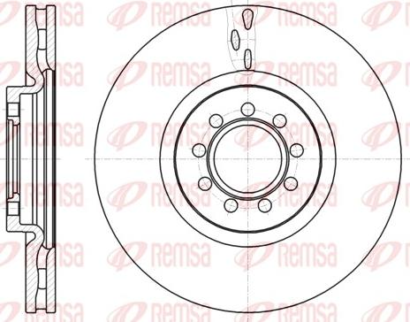 Remsa 61061.10 - Kočioni disk www.molydon.hr