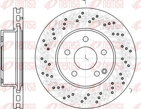 Remsa 61068.10 - Kočioni disk www.molydon.hr