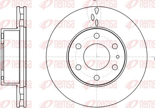 Remsa 61062.10 - Kočioni disk www.molydon.hr