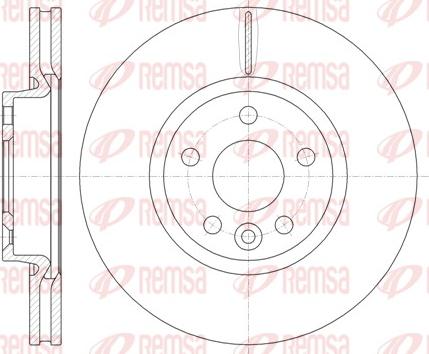 Remsa 61019.10 - Kočioni disk www.molydon.hr