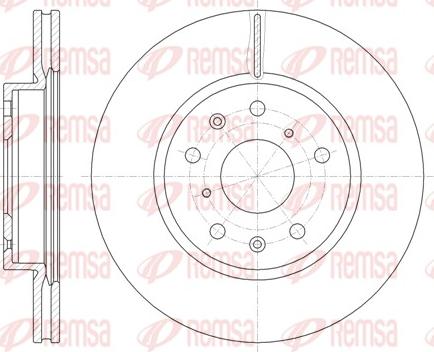 Remsa 61018.10 - Kočioni disk www.molydon.hr