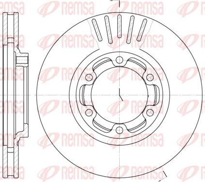 Remsa 61083.10 - Kočioni disk www.molydon.hr