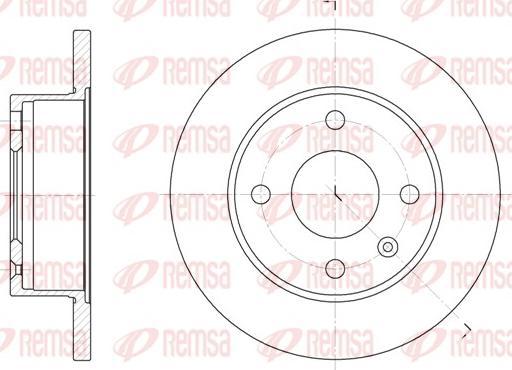 HELLA 8DD 355 100-561 - Kočioni disk www.molydon.hr