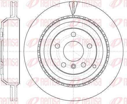 Remsa 61031.10 - Kočioni disk www.molydon.hr